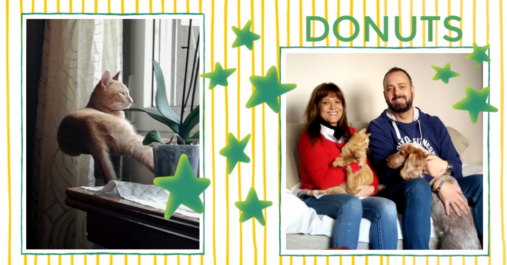¡Donuts adoptado! ¡Donuts adoptado!