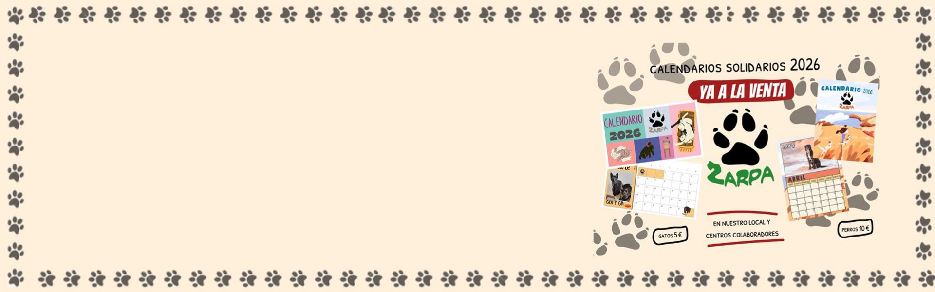 Calendarios zarposos 2026